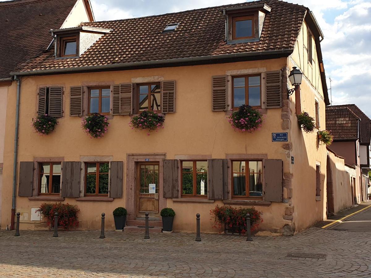 Apartament Chez Laurette A Bergheim Zewnętrze zdjęcie