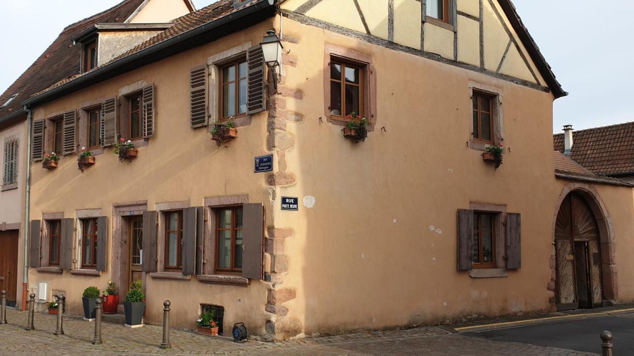 Apartament Chez Laurette A Bergheim Zewnętrze zdjęcie